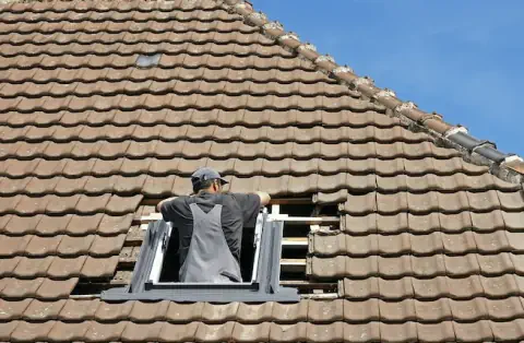 Pose de velux - Coings